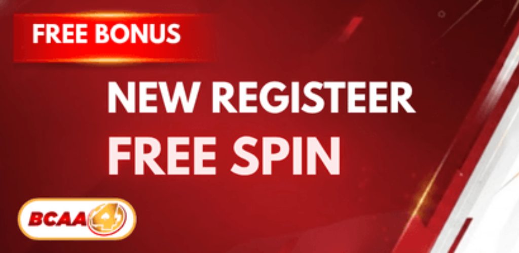 BCAA44: New register free spin bonus