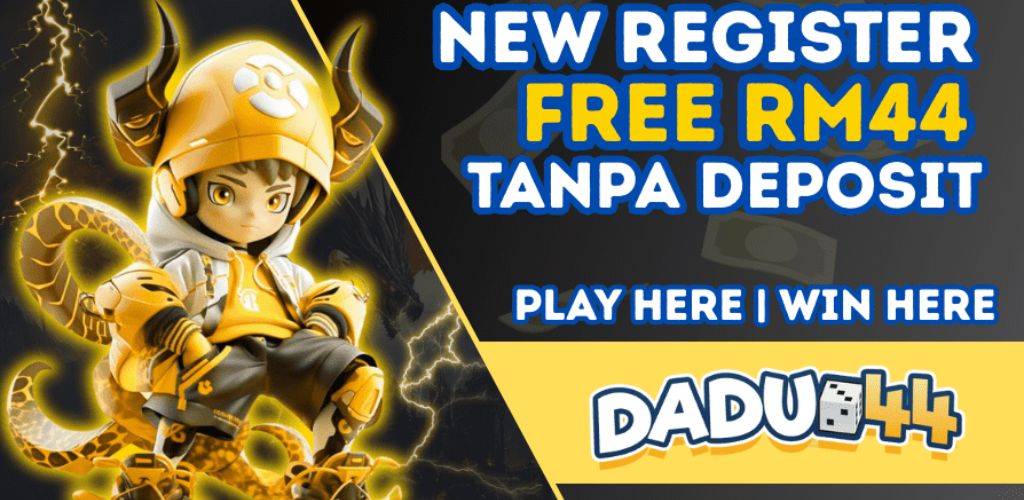 Dadu44: New Register Free RM44