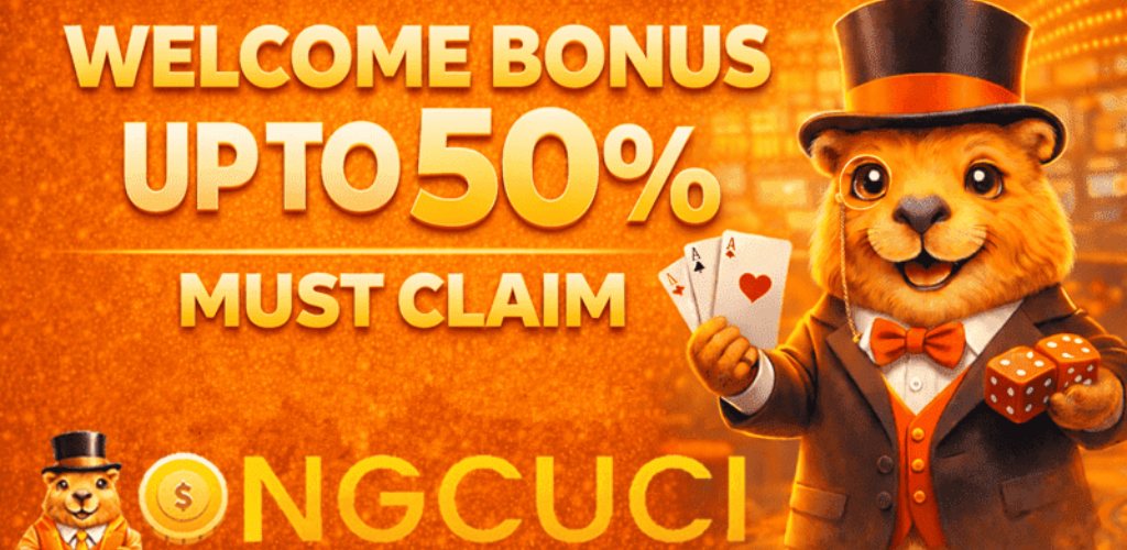 OngCuci: Welcome bonus up to 50 percent