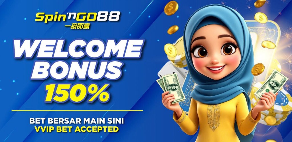 SpinnGo88: Welcome bonus 150 percent