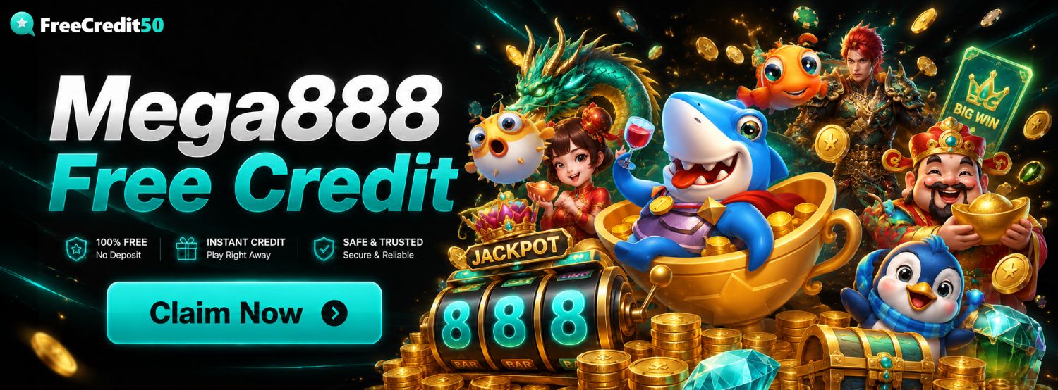 Mega888 Free Credit 2026: claim RM10, RM30, RM50 and RM60 no deposit bonus in Malaysia